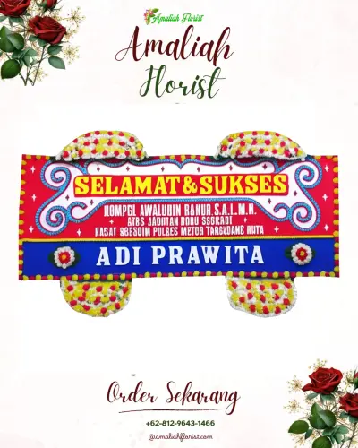 Karangan Bunga Ucapan Selamat di Kalimade